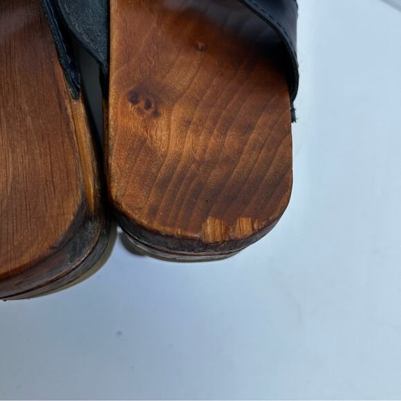 Troentorps Mary Jane Clogs in Black - Picture 5 of 8